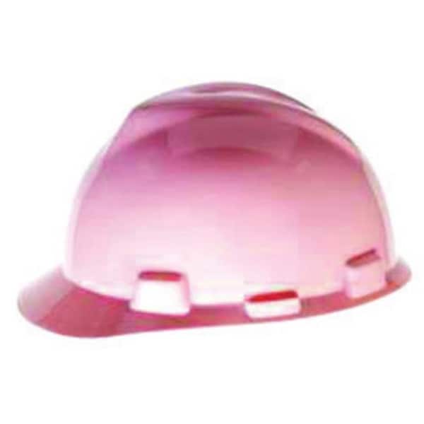Msa Safety Msa 454-485364 Pink Hard Cap V-Guard With Starz-On Suspension - 454-485364