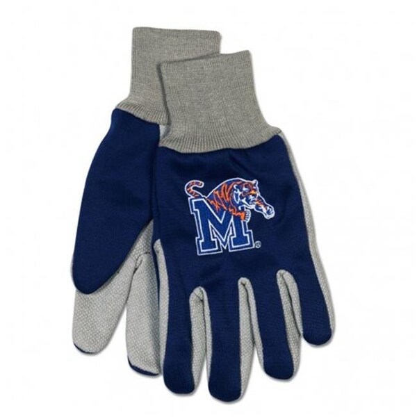 Mcarthur Towels & Sports Memphis Tigers Gloves Two Tone Style Adult Size - 9960614784