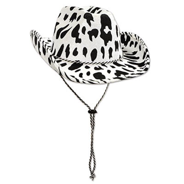 Goldengifts DDI 1907135 Cow Print Cowboy Hat, 6PK - GO2488908
