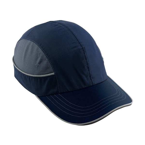Beyondbasketball Corporation  Skullerz Safety Bump Cap, Long Brim - Navy - BE2118080