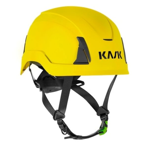Kask Safety Helmet, Primero, Lightweight polypropylene HD, Yellow - PRIMERO-YL