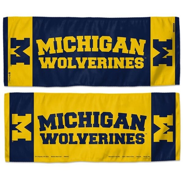 Wincraft Wincraft 9960623116 Michigan Wolverines Cooling Towel - 12 x 30 in. - 9960623116