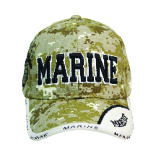 Jwm JWM US Marines Cap Camouflage One Size Fits All - 10053
