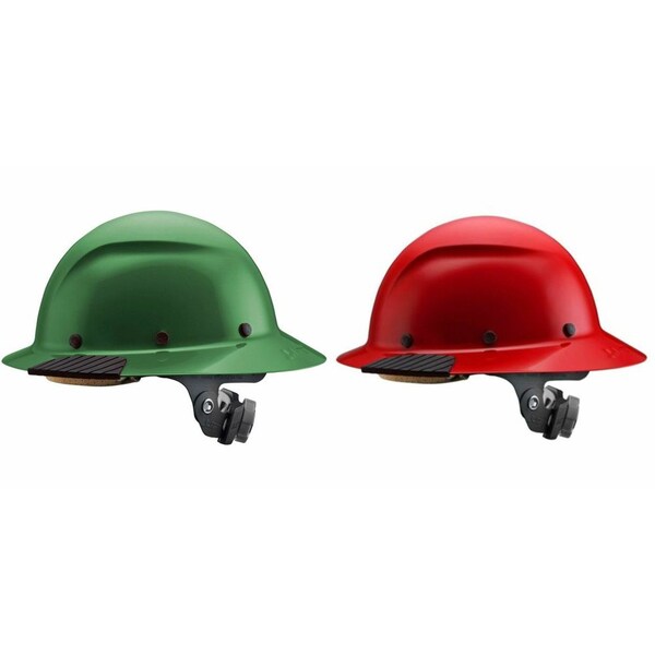 Lift HDF-20RG - DAX Fiber Resin Full Brim Two Pack Red & Green - HDF-2019-RG