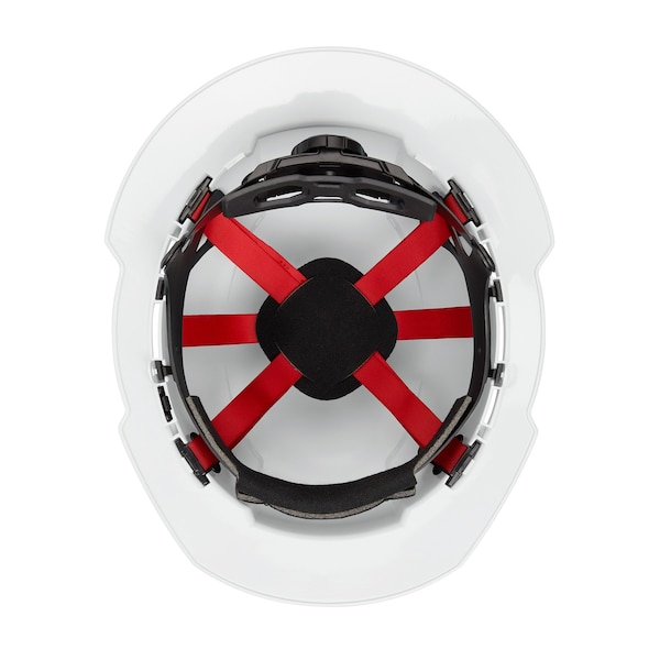 Milwaukee Tool BOLT White Full Brim Vented Hard Hat w/6pt Ratcheting Suspension - Type 1, Class C - 48-73-1221