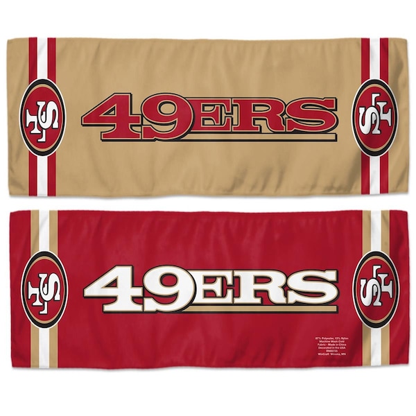 Wincraft Wincraft 9960623085 San Francisco 49ers Cooling Towel - 12 x 30 in. - 9960623085
