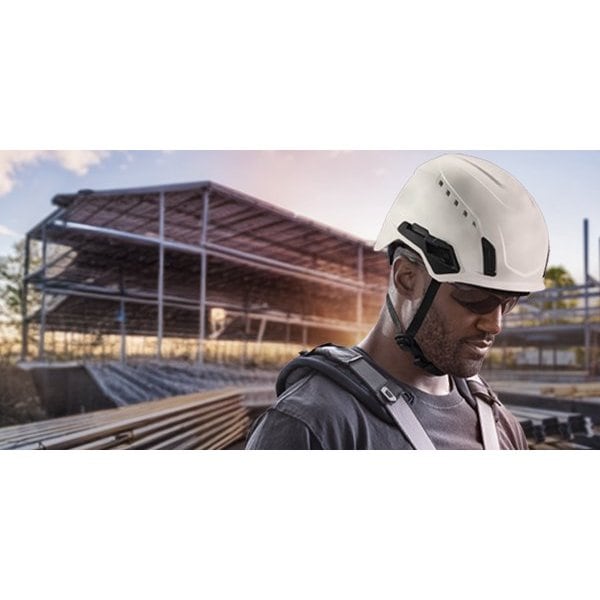 Msa Safety Safety Helmet, ABS, 4 Point Ratchet, Type 2, Class C - 10242813