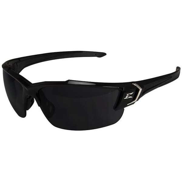 Edge Eyewear KHOR Series NonPolarized Safety Glasses, Nylon Frame, Black Frame, UV Protection Yes - SDK116-G2