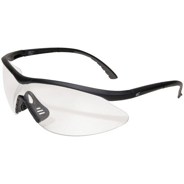 Edge Eyewear NonPolarized Safety Glasses, AntiFog Lens, Polycarbonate Lens, Nylon Frame, Matte Black Frame - DB111