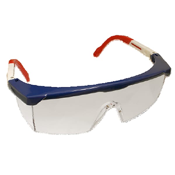 Cordova Retriever II, Safety Glasses, Red/White/Blue - EMNWR10S