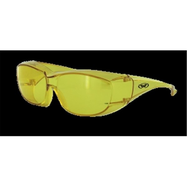 Safety Oversite Glasses With Yellow Tint Lens - OVERSITE YT