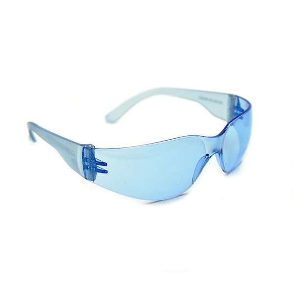 Bulldog Safety Glasses, Blue Lens, PR - EPHF15S