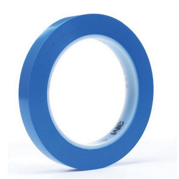 Cinta de vinilo 3MTM 471 Azul, 1/8 de pulgada x 36 yardas 5.2 mil - 7100044649