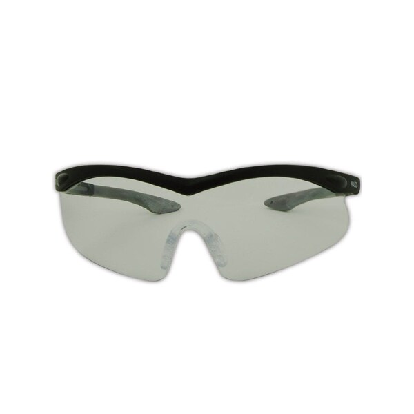Magid Safety Glasses, Indoor/Outdoor Black/Gray - Y75BKIO