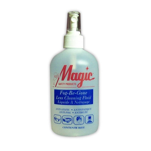 Magid Magic Safety Fog-Be-Gone Liquid Lens Cleaner, 12PK - 716FP