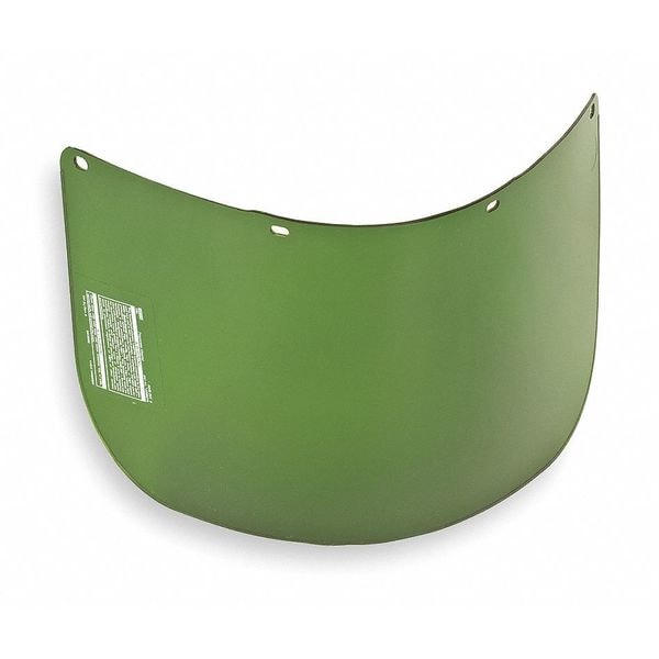 Msa Safety Faceshield Visor, Shade 3 IR Visor, Propionate, Chemical Resistant Lens, Shade 3 IR - 10086996