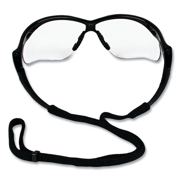 Kleenguard Nemesis CSA Safety Glasses, Black Frame, Clear Lens, 12PK - KCC20378