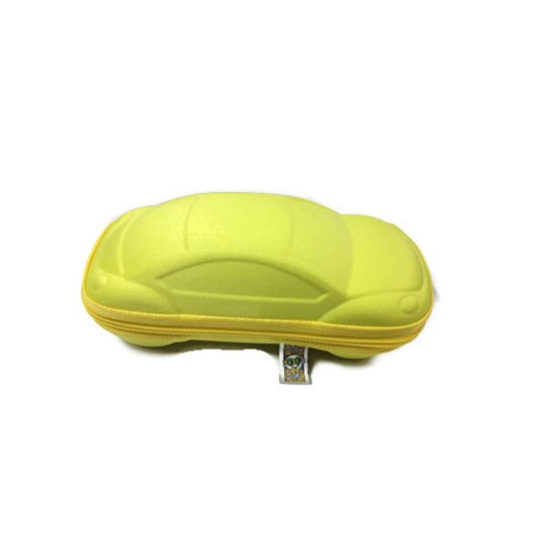 Baby Banz Banz  Car Shape Sunglass Hard Case, Yellow - CASE-YELLOWCAR