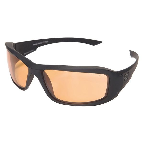 Edge Eyewear Hamel  Vapor Shield, Safety Glasses Anti-Fog &  Anti-Scratch, Amber Lens, Full-Frame, Wraparound - XH610-TT