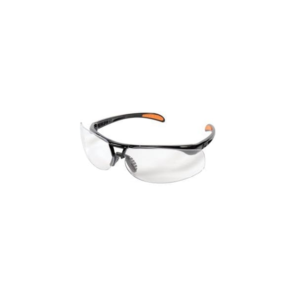 Honeywell North Honeywell Uvex Protege Gloss Black Safety Glasses With Clear Anti-Scratch/Hard Coat Lens - S4200-H5