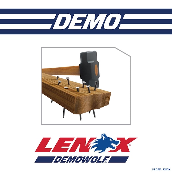 Irwin LENOX DEMOWOLF 12 in. Bi-Metal Reciprocating Saw Blade 6 TPI 25 pk - 20485B106R