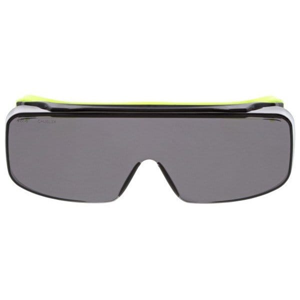 Mcr Safety Klondike OTG, Safety Glasses Anti-Fog &  Anti-Scratch, Gray Lens, Half-Frame, OTG - OG222PF420