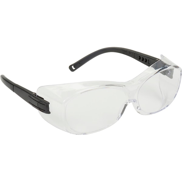 Pyramex Ots Eyewear Clear Anti-Fog Lens, Black Frame - S3510STJ