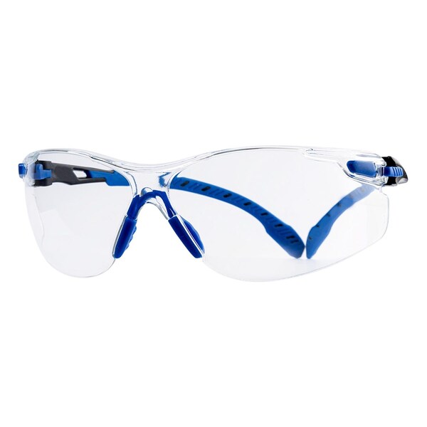 3M 3M Scotchgard Anti-Fog Safety Glasses Clear Lens Black/Blue Frame 1 pk - 47210H1-VDC