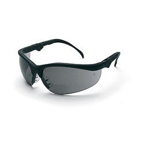 Exotic Klondike Black Frame Grey Lens Safety Spectacle - EX438148