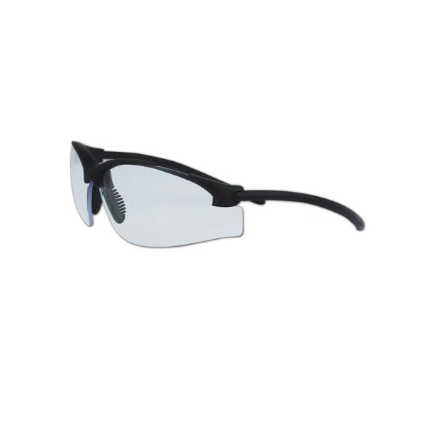 Magid Safety Glasses Uncoated, Clear Lens, 1 PR - Y79BKC