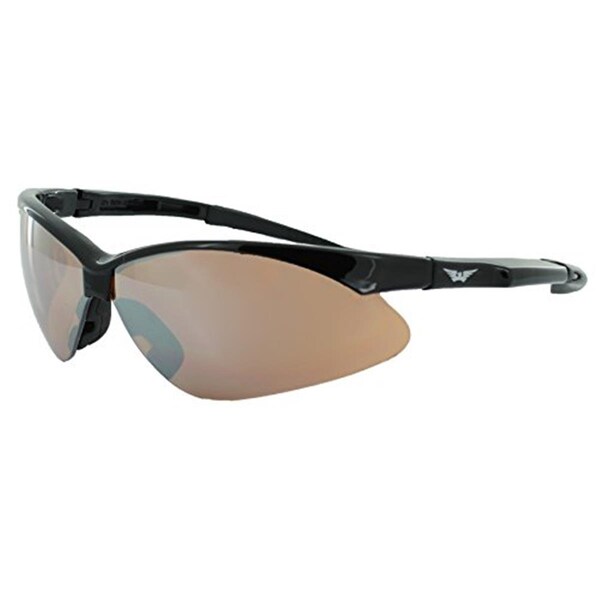 Safety Fast Glasses With Freddie Driving Mirror Lens - FAST FRED DRM