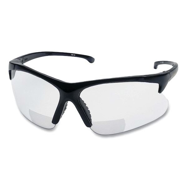 Kleenguard V60 30-06 Readers Safety Sunglasses, Nylon Black Frame, Clear Polycarbonate Lens, 6PK - KCC19876
