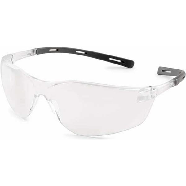 Gateway Safety Gray & Clear Temple Ellipse Safety Glasses - 280320805