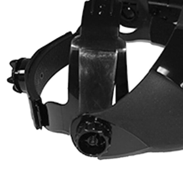Sellstrom DP4 Series Polycarbonate Face Shield Headgear, Standard Model Replacement, Single Crown, Ratcheting - S32000
