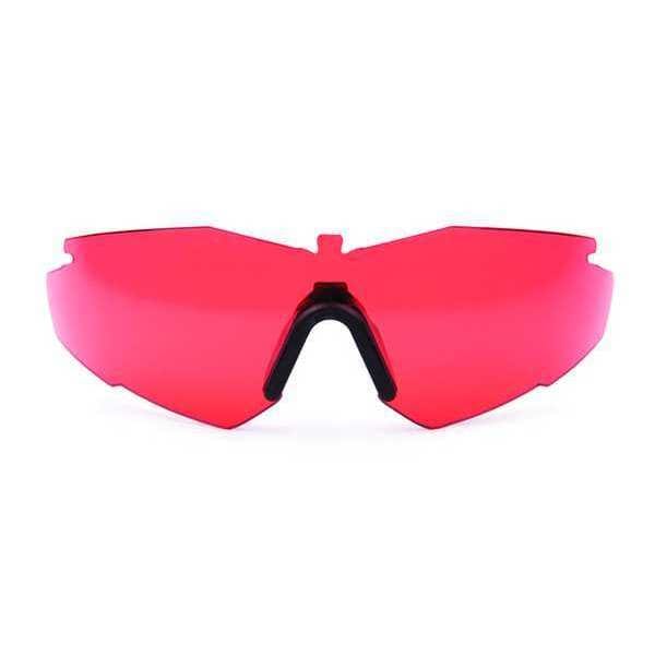 Revision Military Laser Safety Glasses Anti-Fog, Amber/Red Lens, Half-Frame, Wraparound - 4-0152-9023