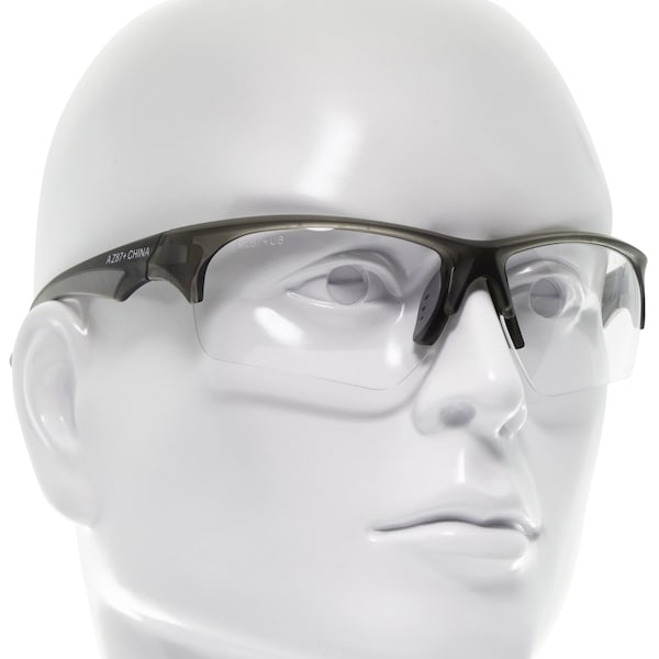 Allen Co Outlook Shooting Safety Glasses, Clear Lenses, ANSI Z87.1+ & CE Rated - 2383