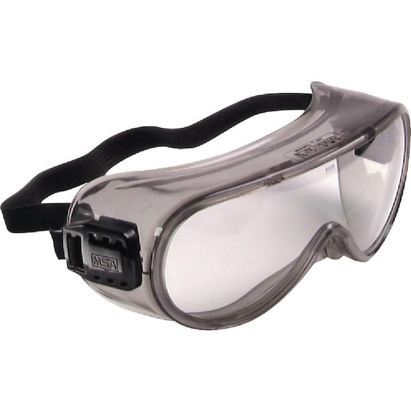 Safety Works Pro Safety Gray Tint Frame Safety Goggles with Anti-Fog Clear Lenses - 817698