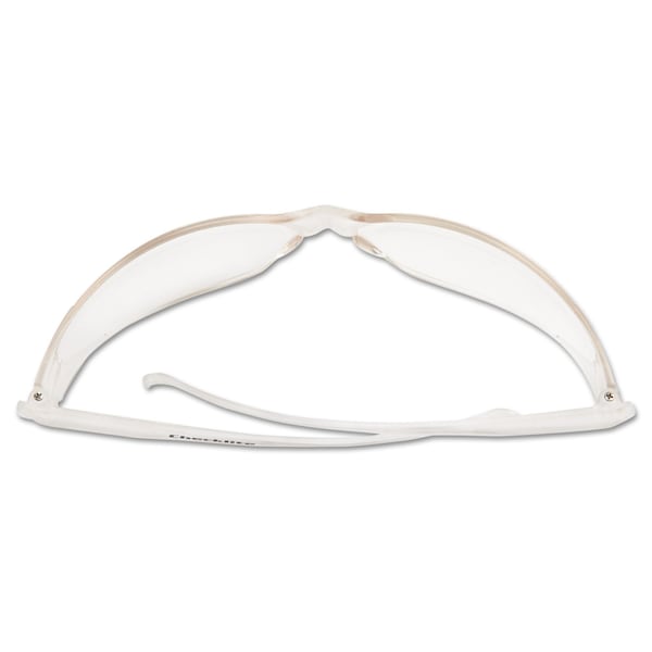 Mcr Safety Safety Glasses Uncoated, Clear Lens, Wraparound, Wraparound, 12 PK - CL010