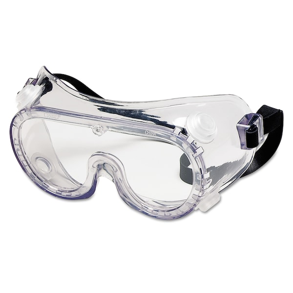 Mcr Safety Safety Goggles, Uncoated, Clear Lens, Indirect Vented Venting - 2230R