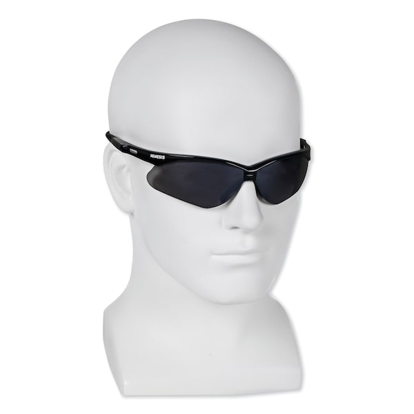 Kleenguard V30 Nemesis, Safety Glasses 99.9% UV Rays, Smoke Lens, Wraparound, Wraparound - KCC 25688