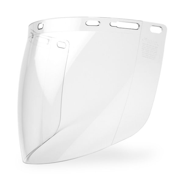 Delta Plus Anti-Fog Molded Face Shield, Clear, 8X16" - FS16PC-AF