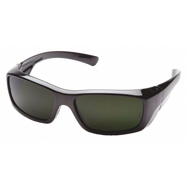 Pyramex Emerge, Safety Glasses Anti-Scratch, Dark Gray Lens, Full-Frame, Wraparound - SB7950SF