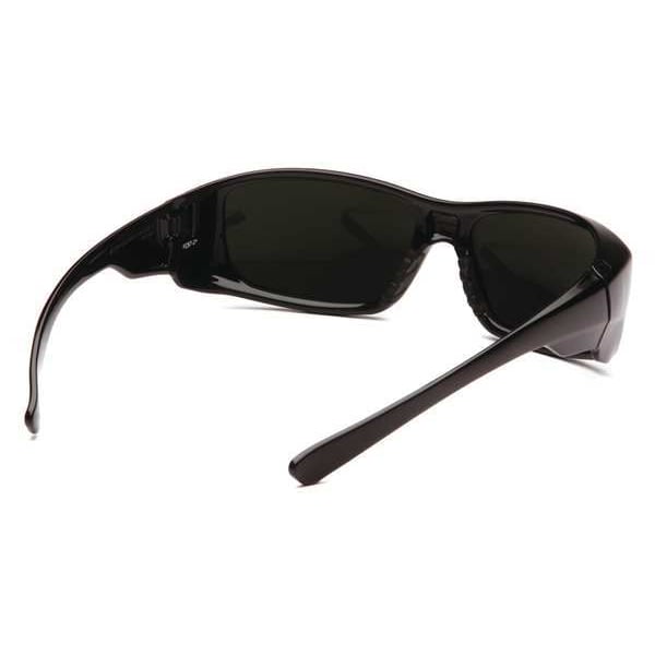 Pyramex Emerge, Safety Glasses Anti-Scratch, Dark Gray Lens, Full-Frame, Wraparound - SB7950SF