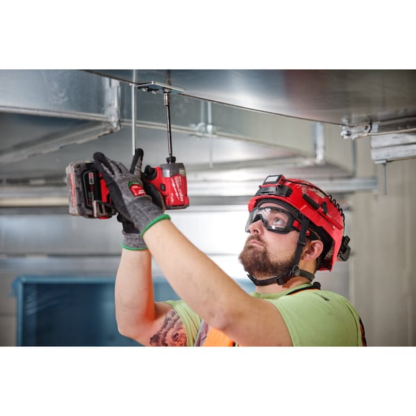 Milwaukee Tool Safety Goggles, Anti-Fog, Anti-Scratch, Clear Lens, D3, D4 ANSI/Dust Splash Rating, Universal - 48-73-2060