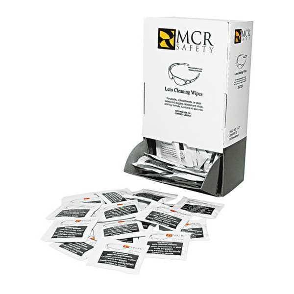 Mcr Safety Towelette, Lens Cleaning, PK100 - 135-LCT