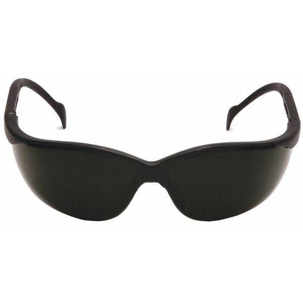 Pyramex Venture II, Safety Glasses Anti-Scratch, IR 5.0 Lens, Half-Frame, Traditional - SB1850SF