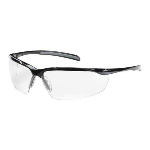 Bouton Optical Commander, Safety Glasses Anti-Fog, Clear Lens, Half-Frame - 250-33-0020