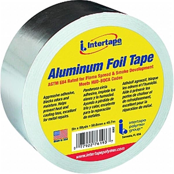 Intertape 99605 Cinta de aluminio de 2 pulgadas x 50 yardas - 077922761937