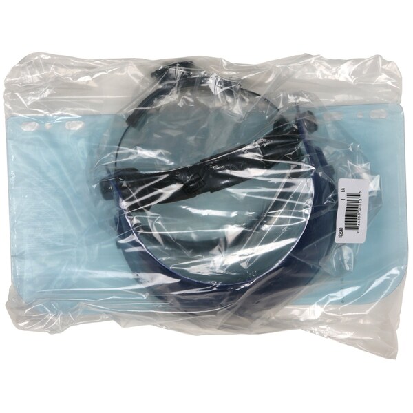 Mcr Safety Glasses, 103 Headgear + 181540 PC Shield Boxed, 16PK - 103540