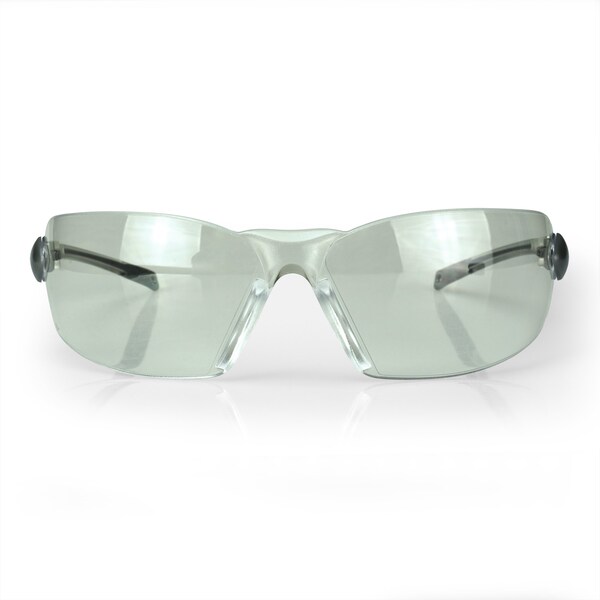 Radians Safety Glasses, Wraparound I/O Polycarbonate Lens, Uncoated,  - BAL1-90